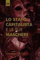 Lo Stato capitalista e le sue Maschere - Imprensa da Universidade de Coimbra (IUC)