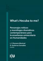 What's Hecuba to me?